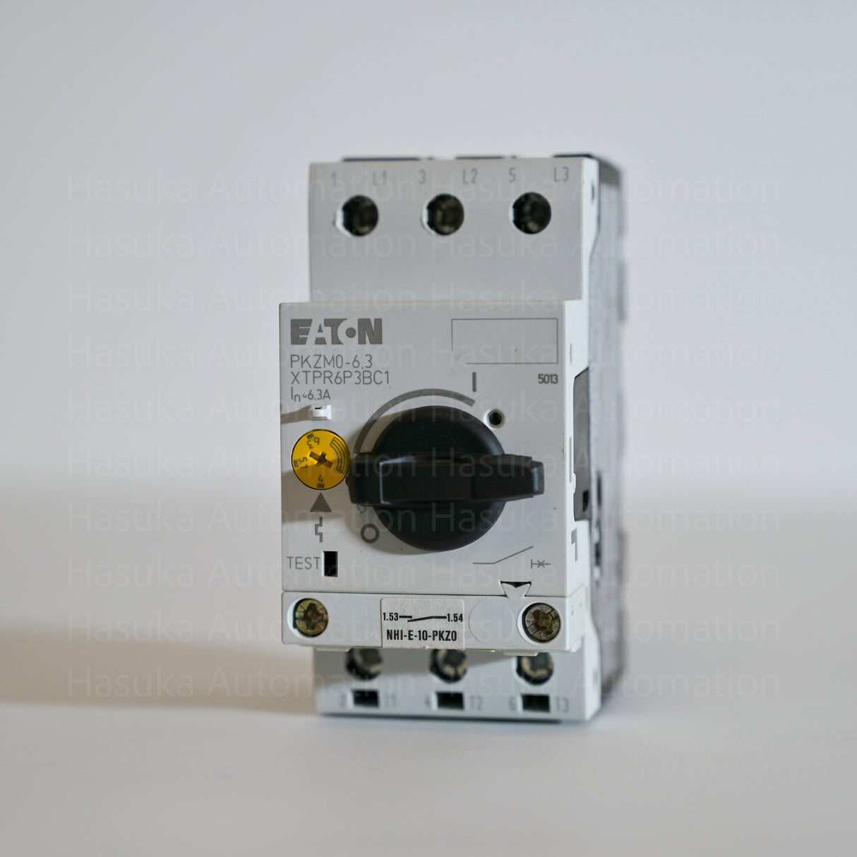 PKZM0-6.3 XTPR6P3BC1 072738 Motor Circuit Breaker With NHI-E-10-PKZ0 Eaton