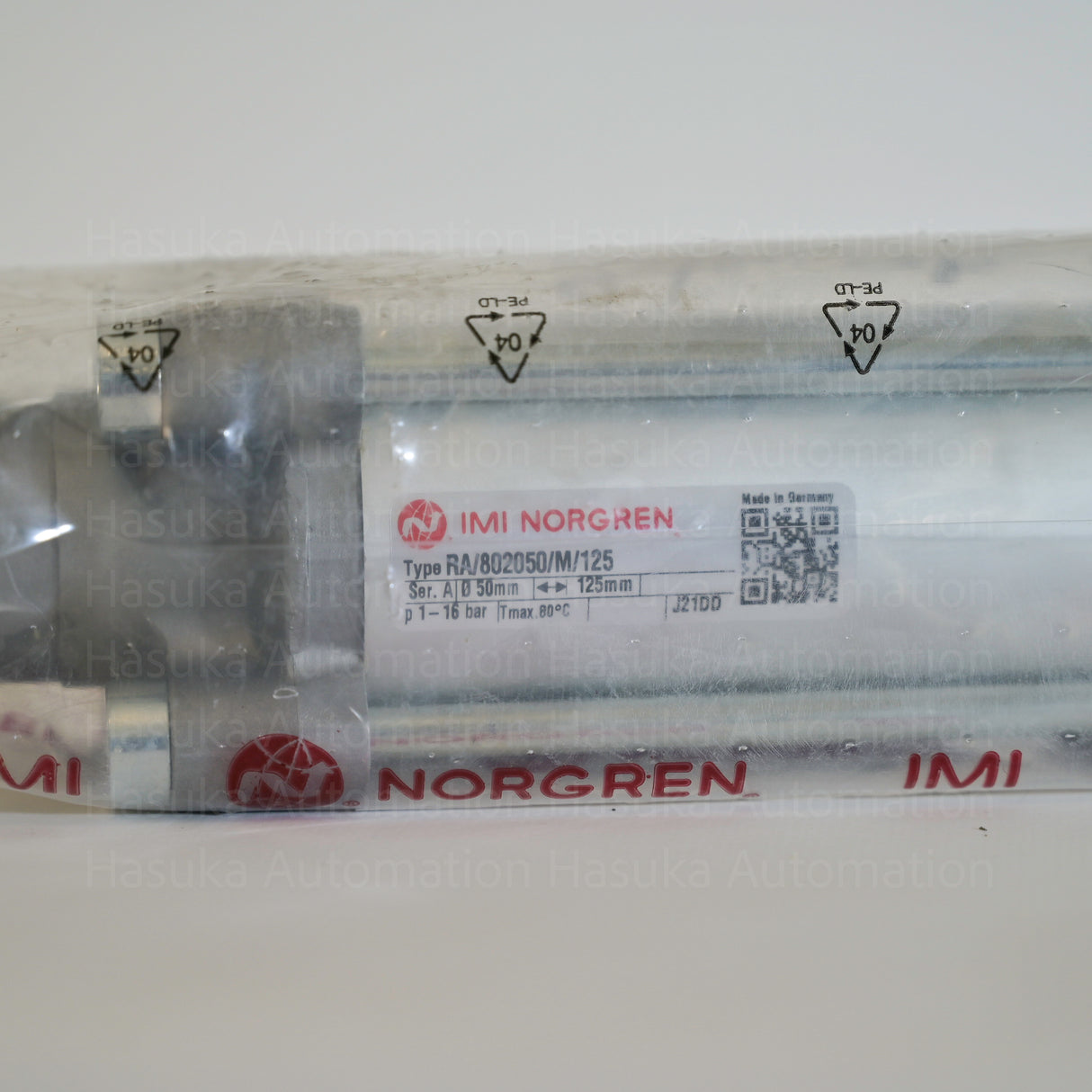 RA/802050/M/125 Double Acting Cylinder Norgren -Fits Tetra Pak Casomatic Cheese Press