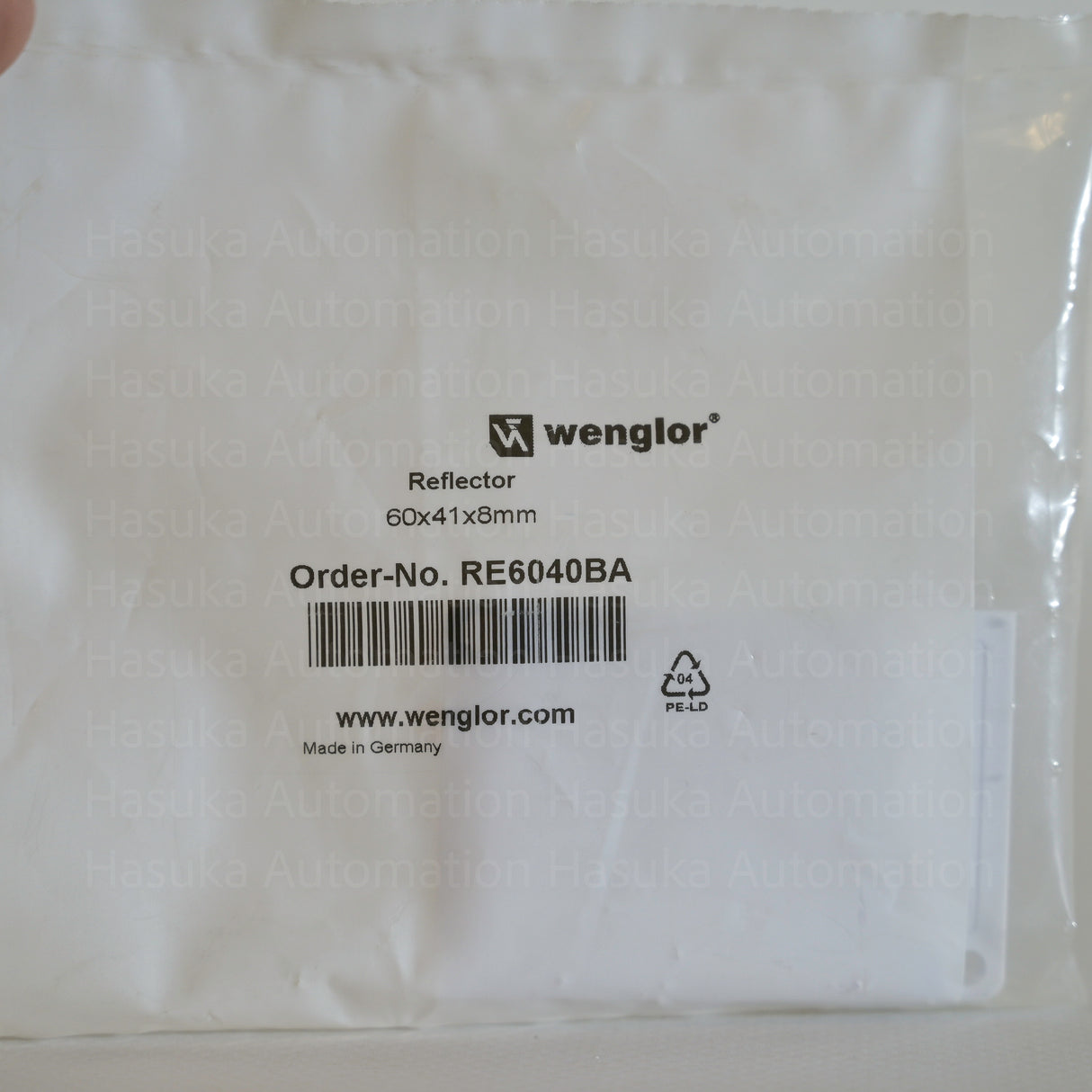 RE6040BA Reflector Wenglor