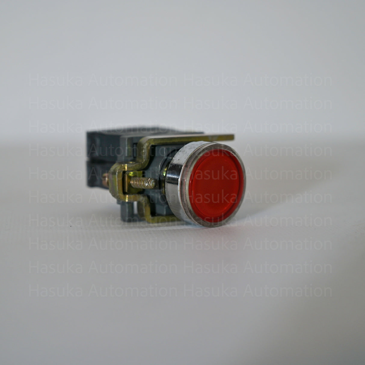Illuminated Push Button Harmony XB4 Red LED 1NC Schneider Electric