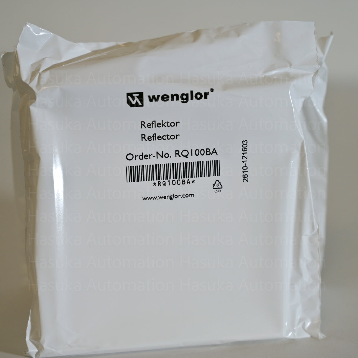 RQ100BA Reflector Wenglor