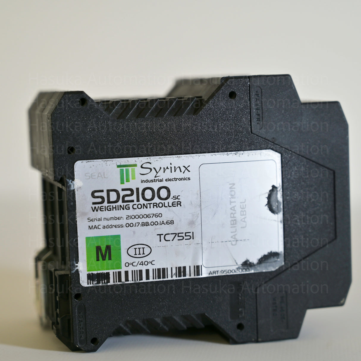 SD2100 Weighing Controller Syrinx