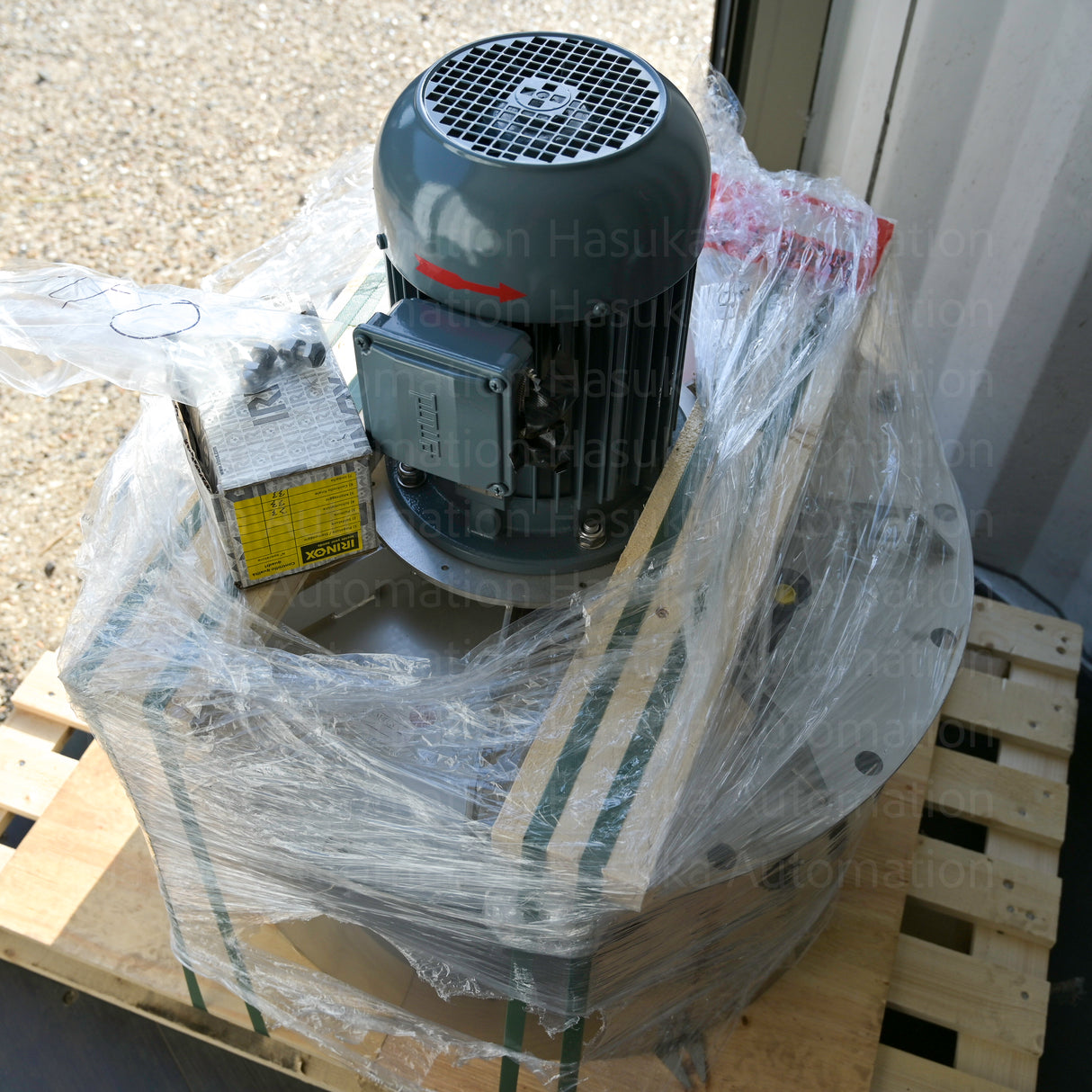 Schröter Recirculation Fan Assembly 111243070 TK690 3kW IE3 Stainless 5000m³/h UK Stock