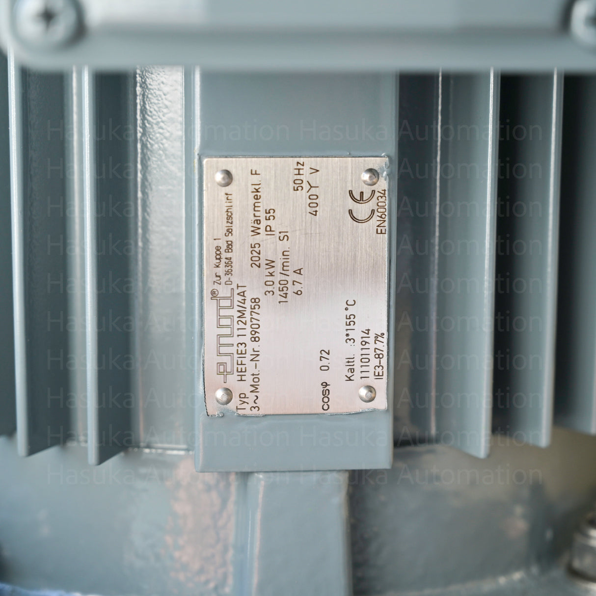 Schröter Recirculation Fan Assembly 111243070 TK690 3kW IE3 Stainless 5000m³/h UK Stock