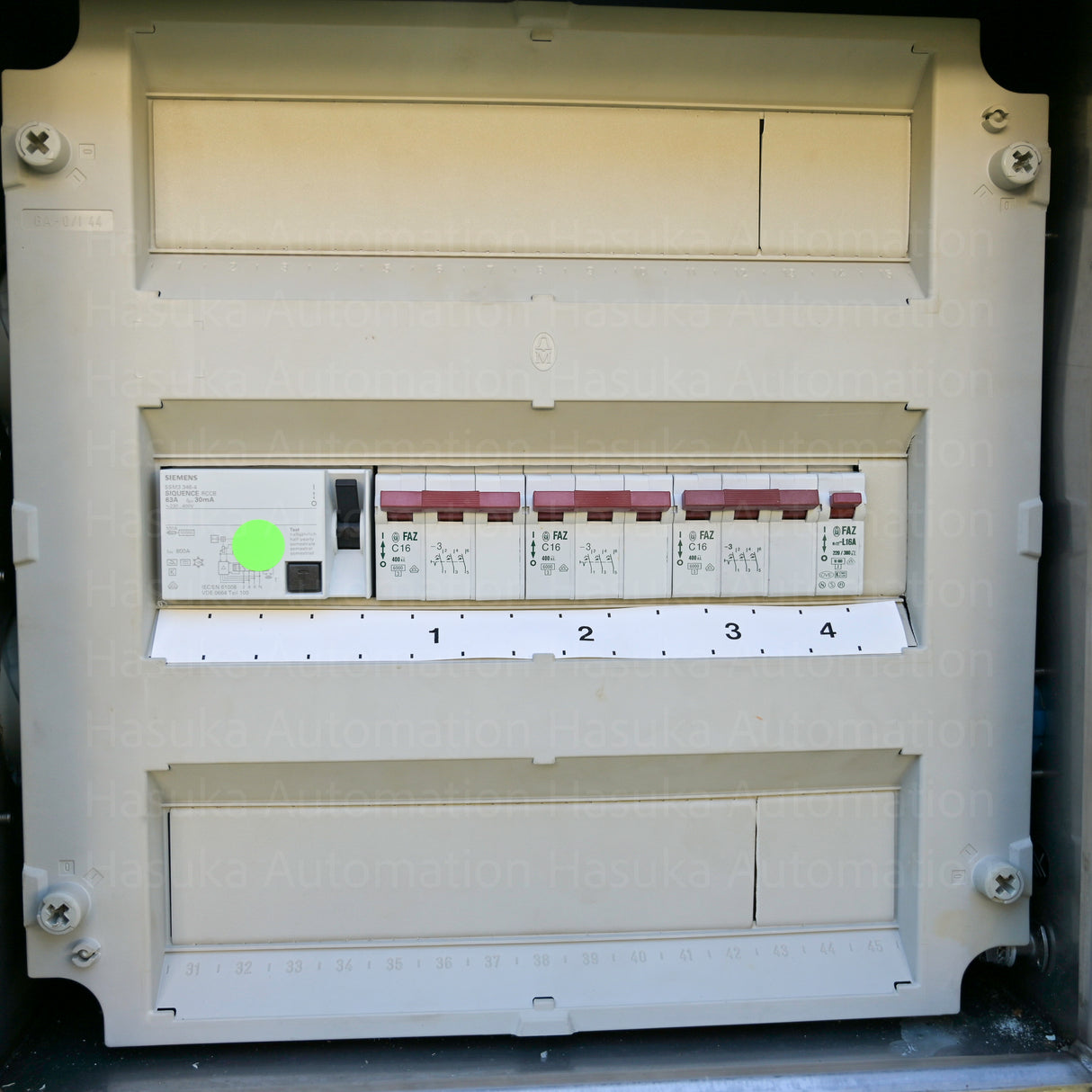 3 X 16A 3 Phase /2 X 16A Single Phase Electrical Panel Distribution Board Trolley on Wheels