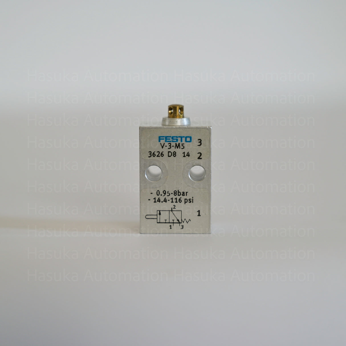 V-3-M5 3626 3/2 Way Stem Actuated Valve Festo