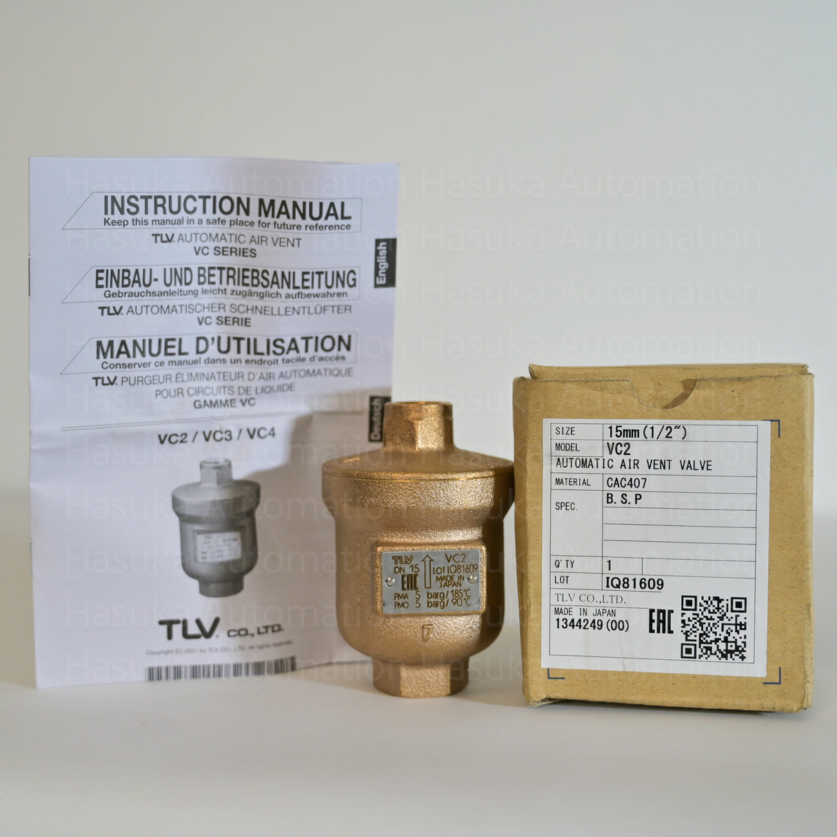 VC2 Automatic Air Vent TLV