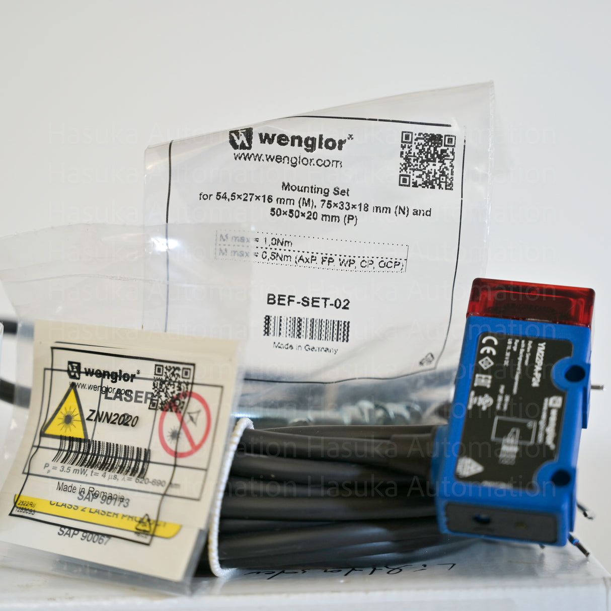 YM22PA-P24 Reflex Sensor with Background Suppression Wenglor