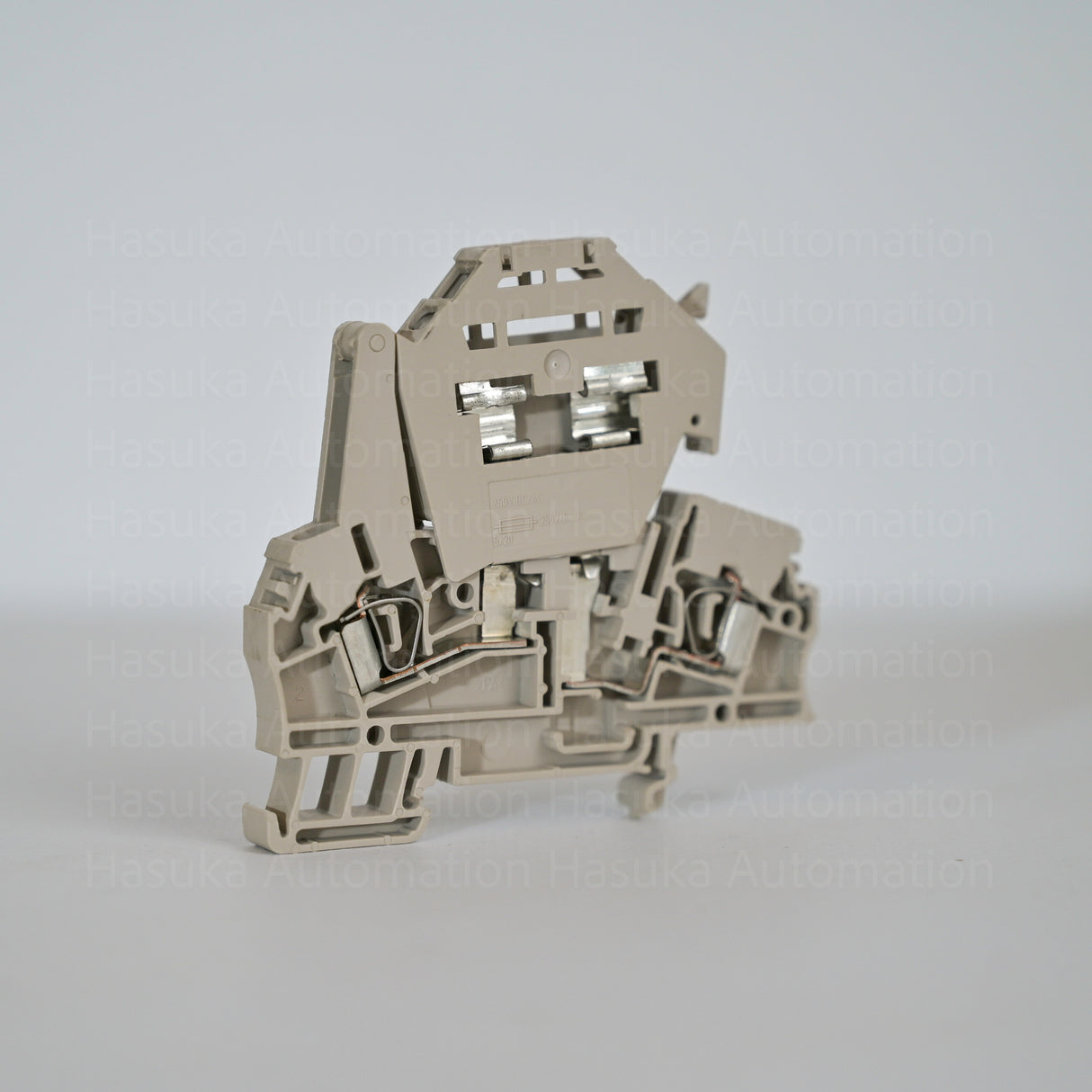 Fuse Terminal from Weidmüller has a rated cross-section of 2.5 mm_, making it suitable for tension-clamp connection