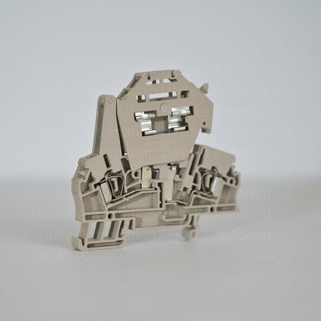 Fuse Terminal from Weidmüller has a rated cross-section of 2.5 mm_, making it suitable for tension-clamp connection