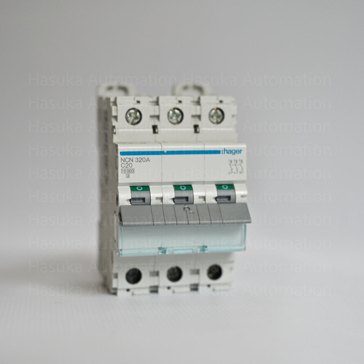 NCN320A C20 Three Pole 3 Phase Circuit Breaker Hager