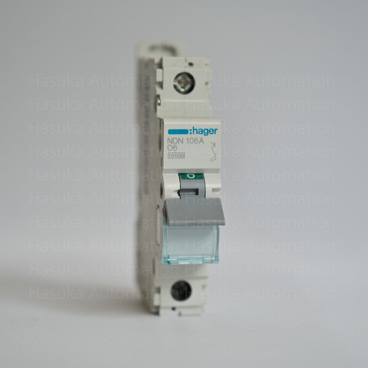 Hager NDN106A D6 - Single Pole Circuit Breaker