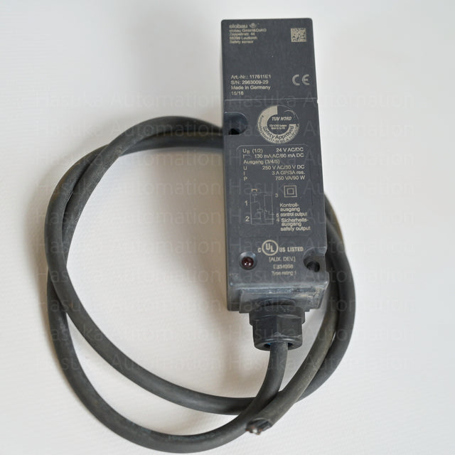 With its built-in relay and a 3mm assured switching range, it ensures safety and precision. Cable length 93cm
