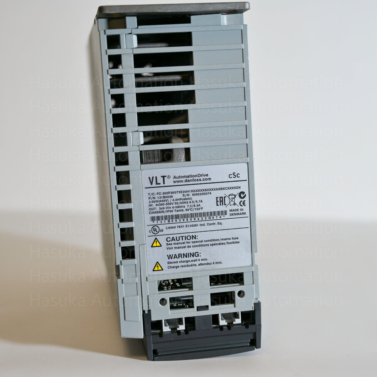 131B0039 FC-302P3K0T5E20H1XGXXXXSXXXXAXBXCXXXXDX Frequency converter Danfoss