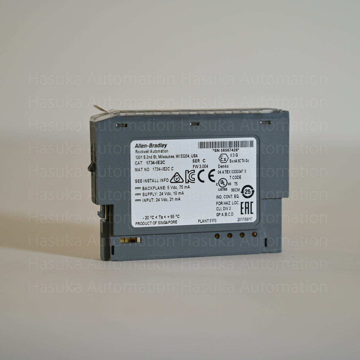 1734-IE2C Analog Input Module Allen-Bradley
