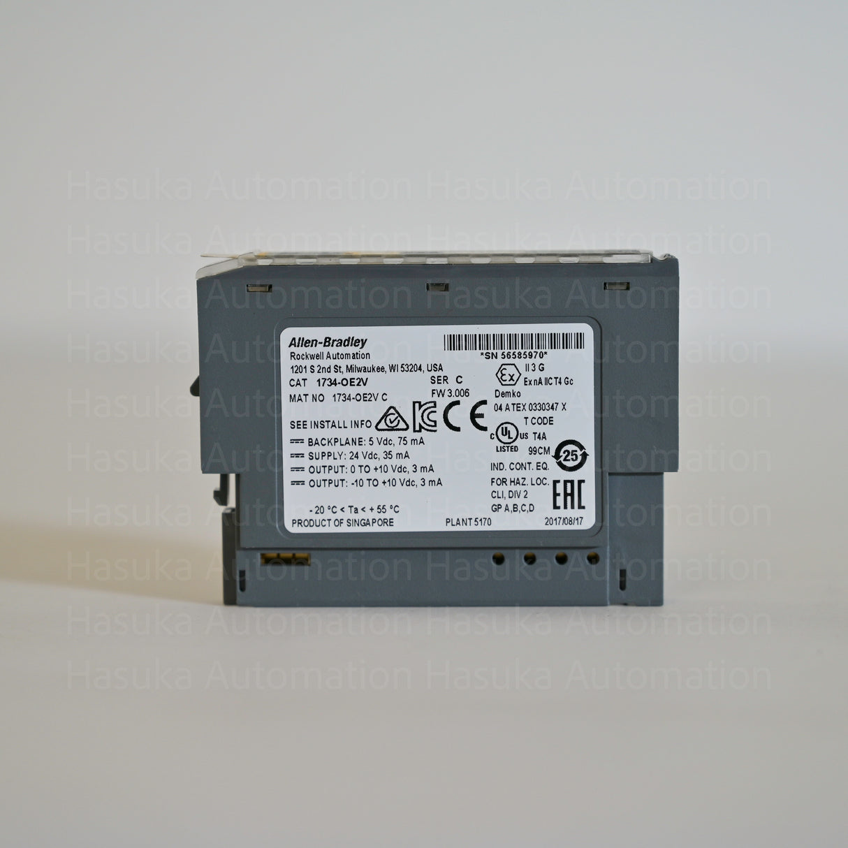 1734-OE2V Analog Output Module Allen-Bradley