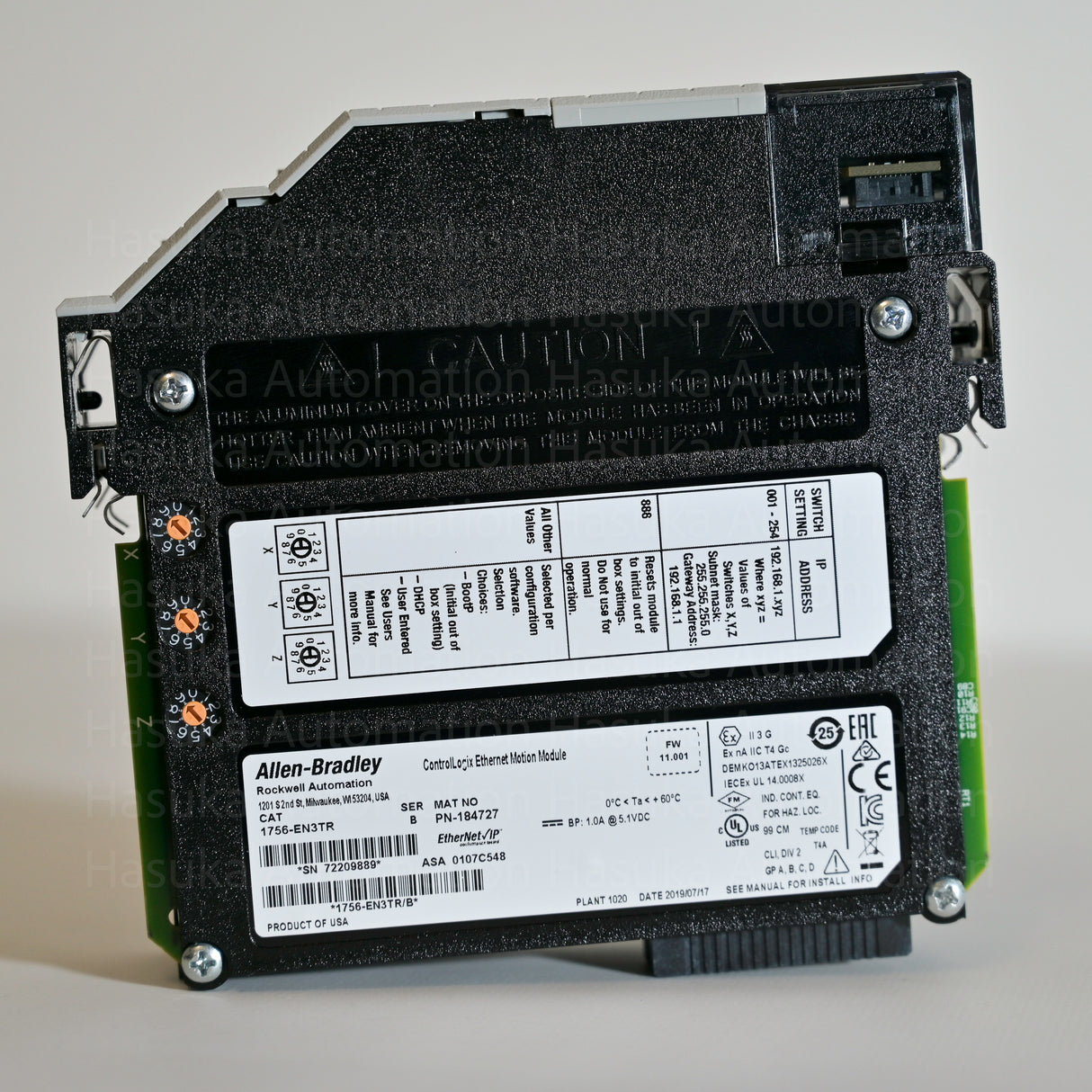 1756-EN3TR Ethernet Communication Module  Allen-Bradley