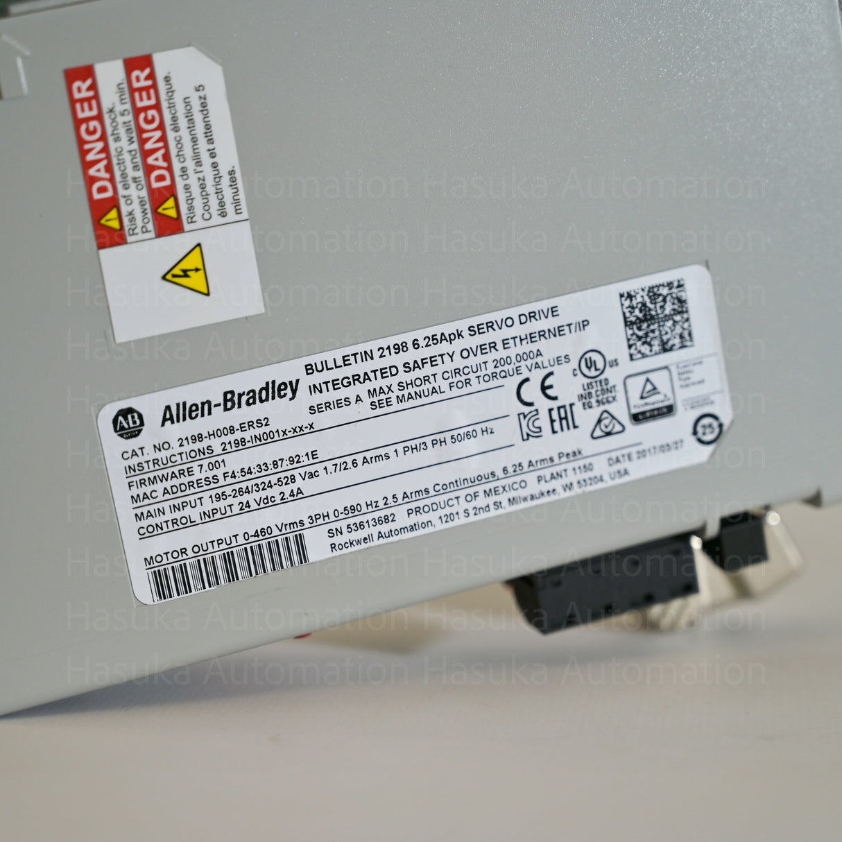 2198-H008-ERS2 Servo Drive Allen Bradley