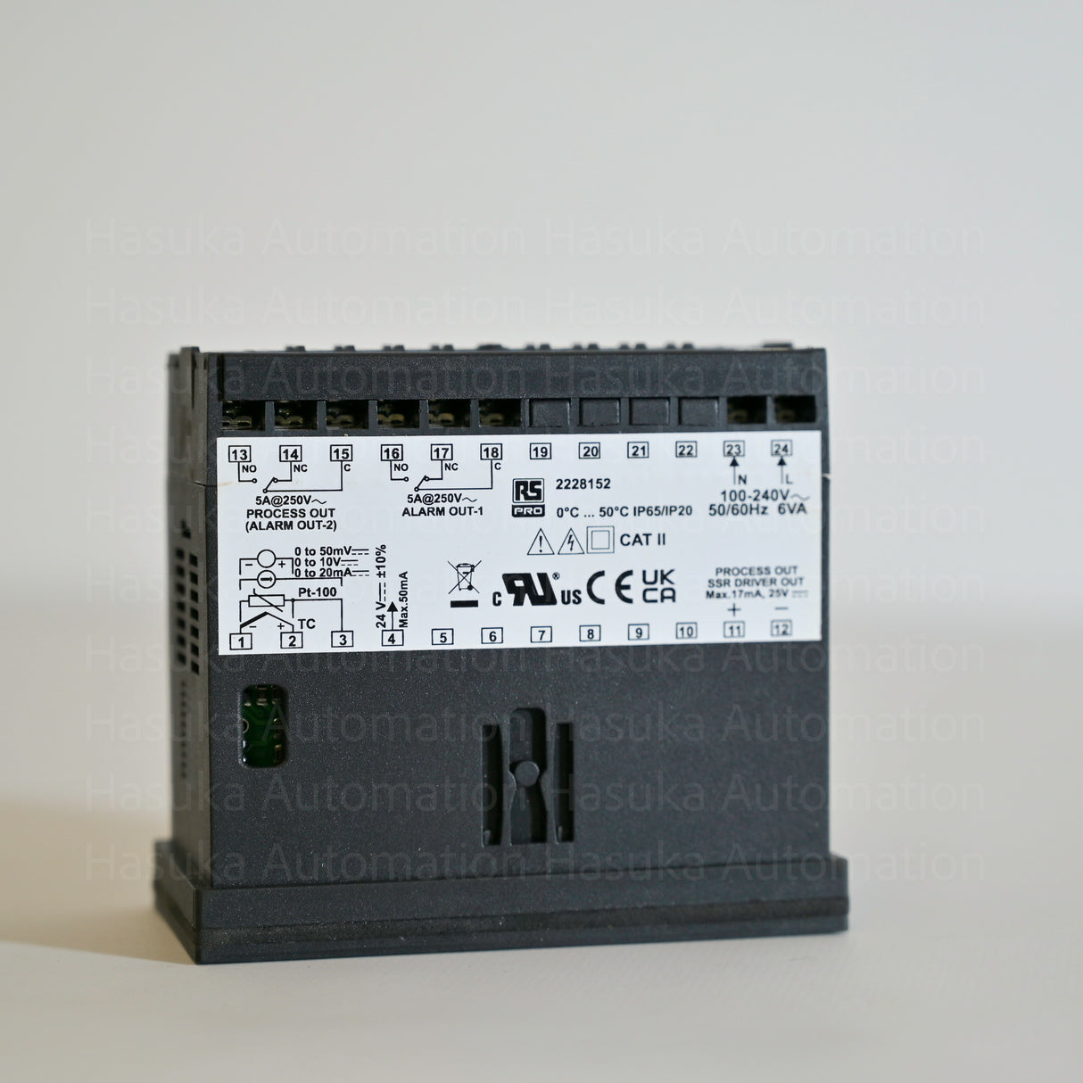 2228152 Panel Mount PID Temperature Controller RS PRO