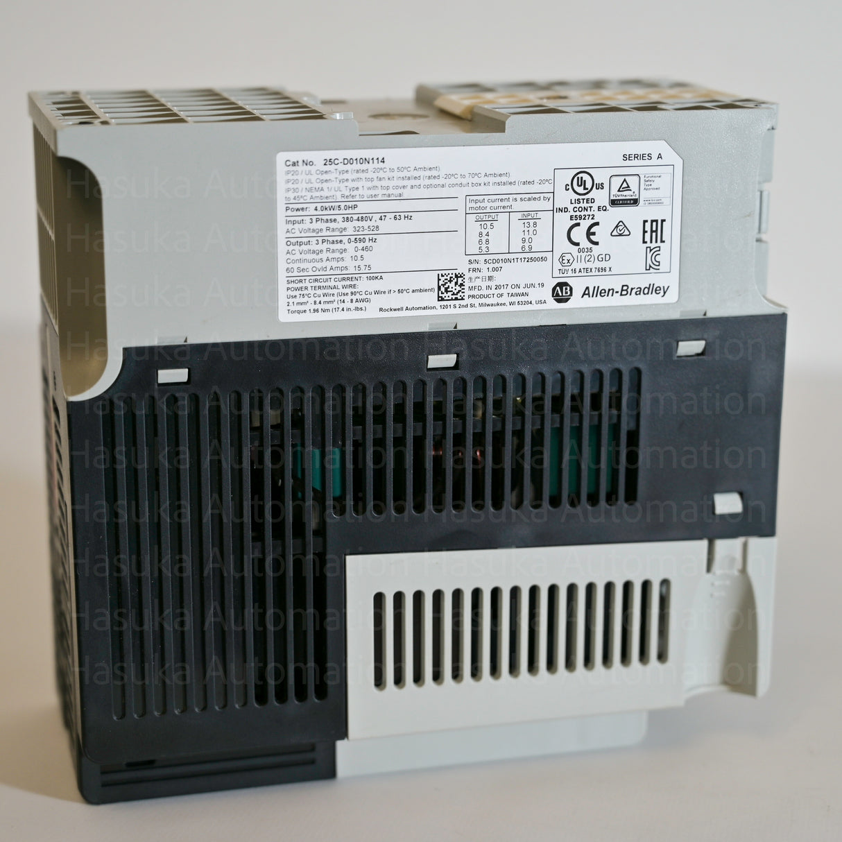 25C-D010N114 Frequency Drive Allen-Bradley