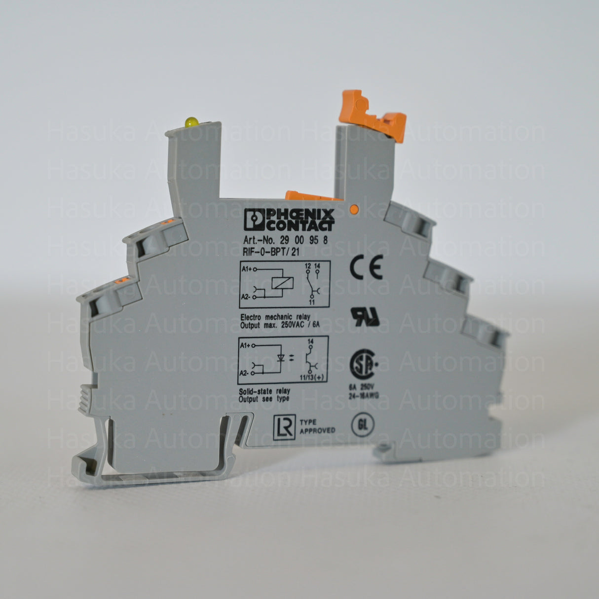 Push-in connection and can be mounted on NS 35/7,5.