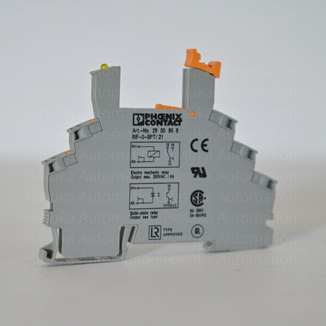 Push-in connection and can be mounted on NS 35/7,5.