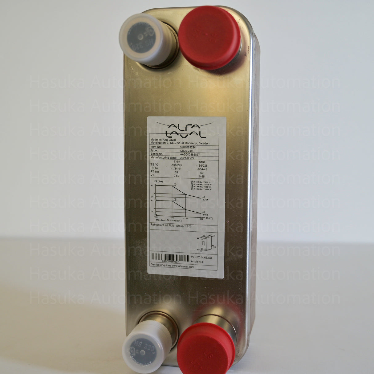 3287083286 CB30-24H Plate Heat Exchanger Alfa Laval