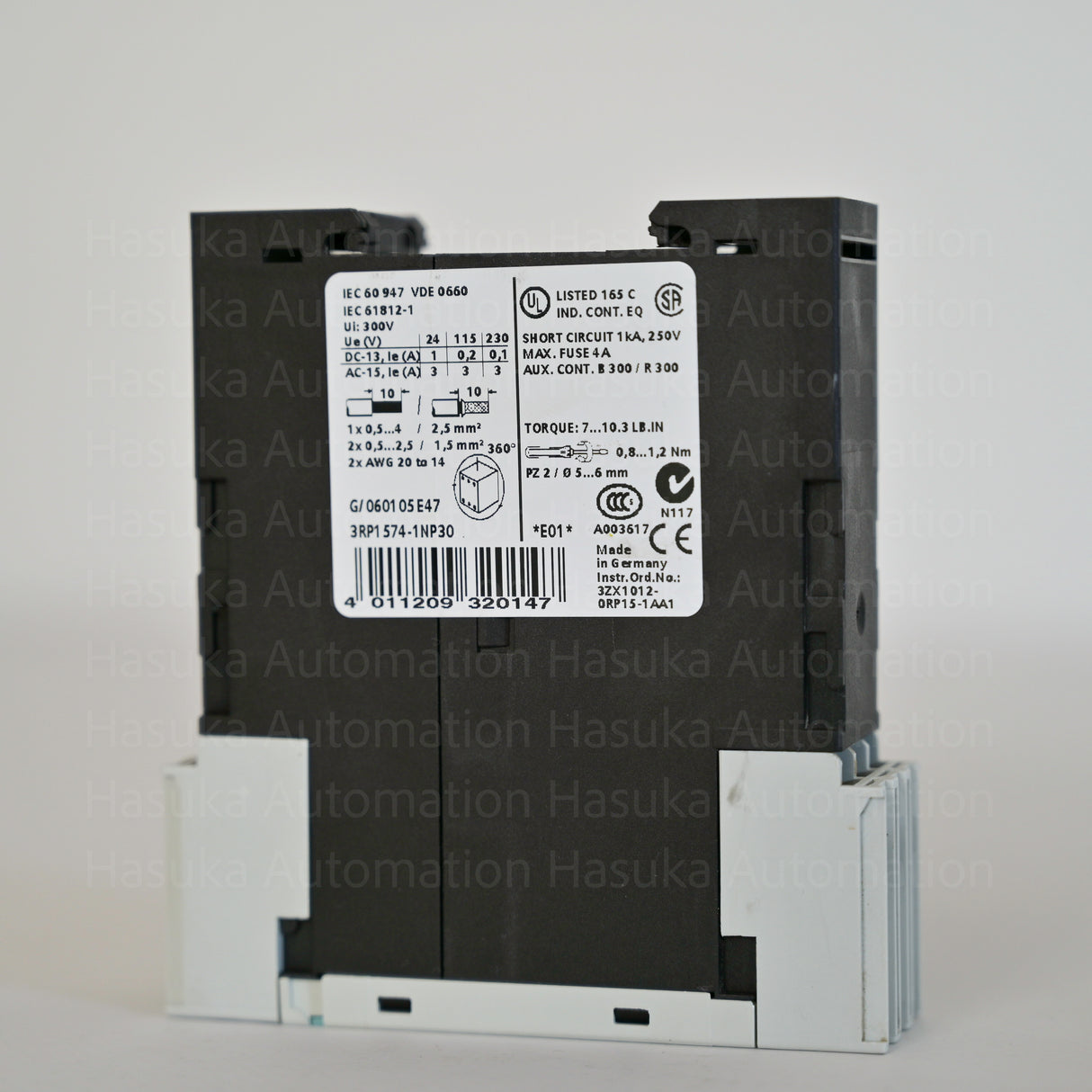 3RP1574-1NP30 Timing Relay Siemens