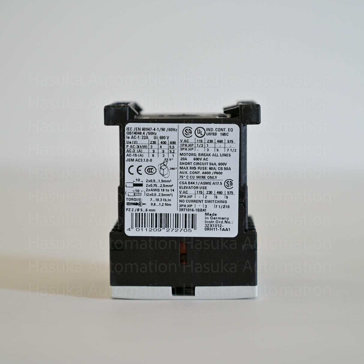 3RT1016-1BB41 Contactor Siemens