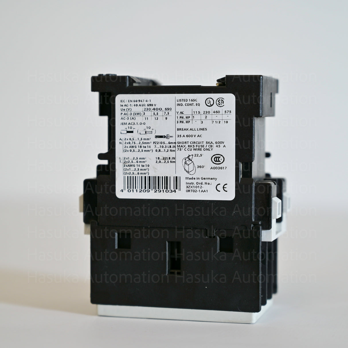 3RT1024-1BB40 Motor Starter Contactor Siemens