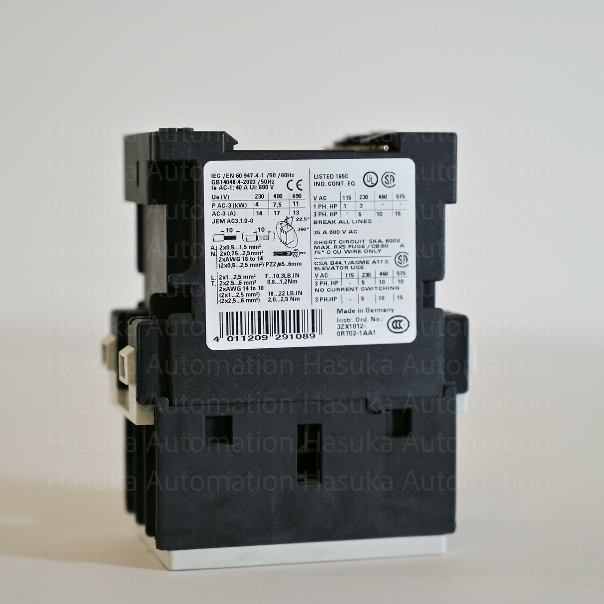 3RT1025-1BB40 Contactor Siemens
