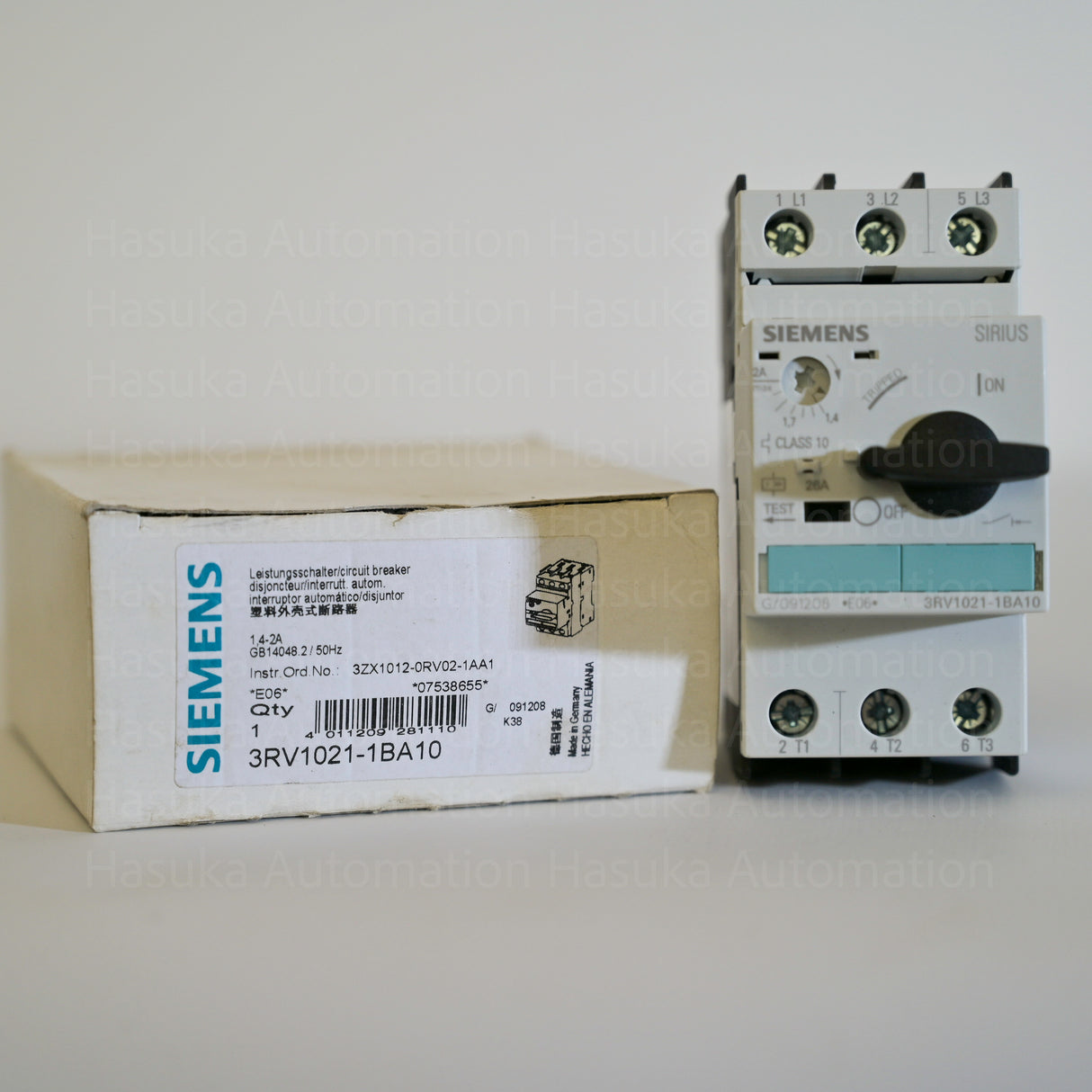 3RV1021-1BA10 Circuit Breaker Siemens