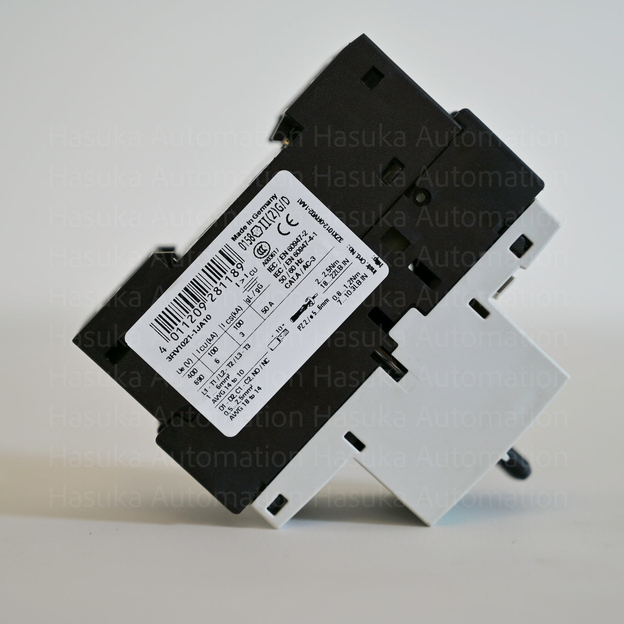 3RV1021-1JA10 Circuit Breaker size S0 for Motor Protection Siemens