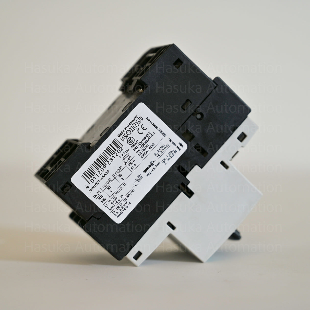 3RV1021-4AA10 Circuit Breaker Size S0 for Motor Protection Siemens