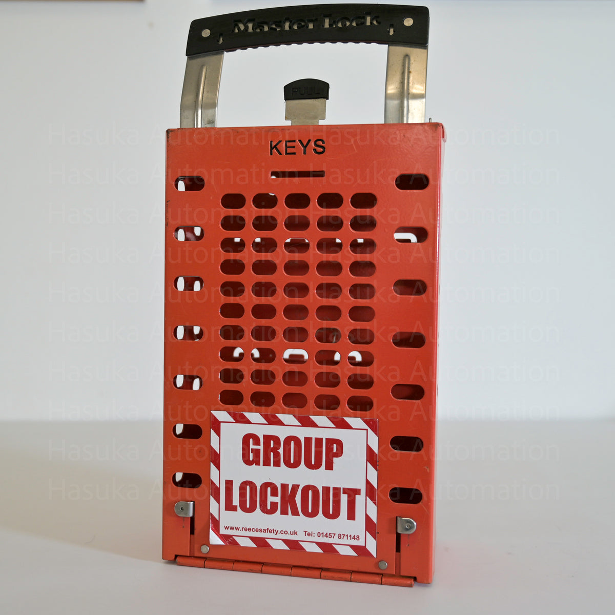 503RED Wall-Mounted / Portable Lockout Box Master Lock – Hasuka Automation