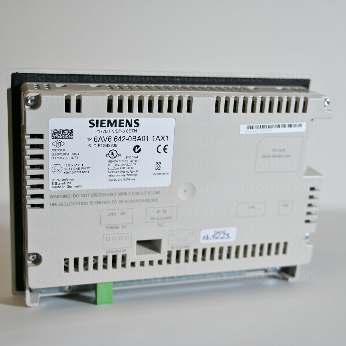 6AV6642-0BA01-1AX1 Simatic Touchpanel Siemens