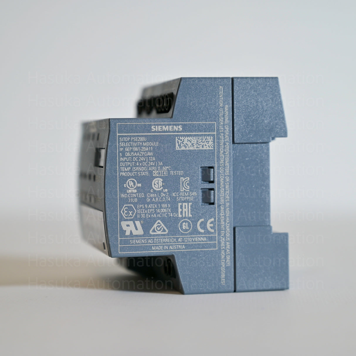 6EP1961-2BA11 SITOP PSE200U Selectivity Module Siemens