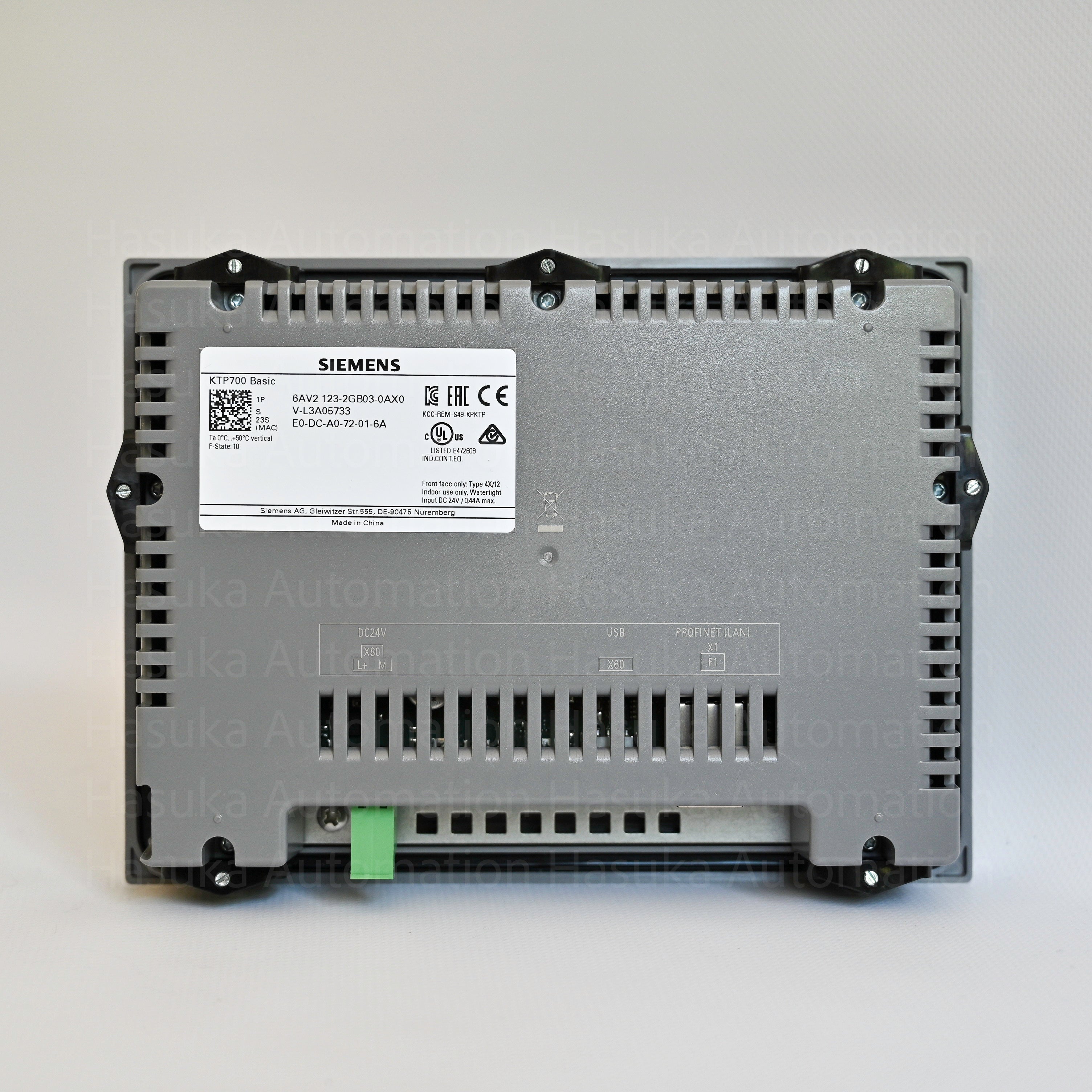 Siemens 6AV2 123-2GB03-0AX0 HMI 動作保証 6AV2123-2GB03-0AX0 KTP700 BASIC HMI Siemens – Hasuka Automation