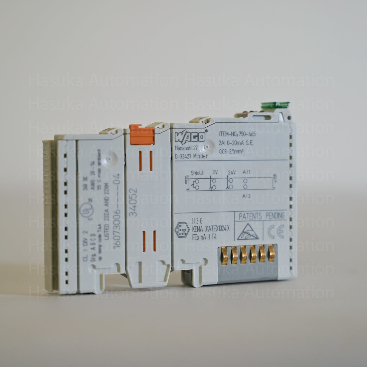 750-465
 2-channel Analog Input Wago