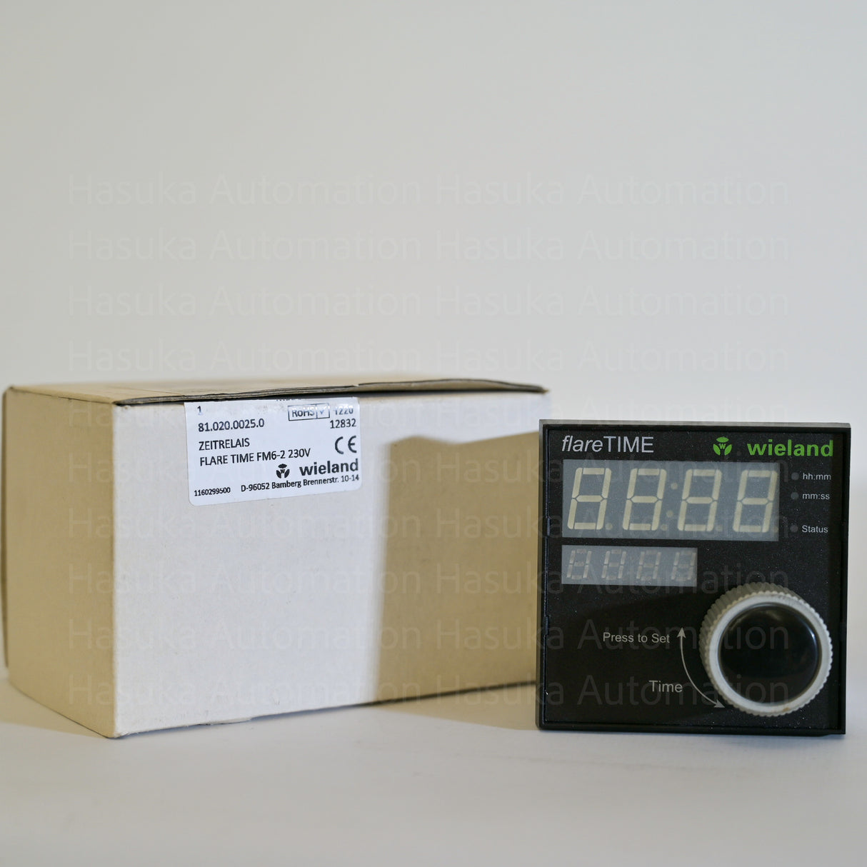 81.020.0025.0 FM6-2 230V Time Relay Wieland