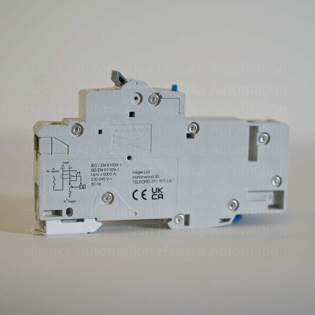 ADA166U C16 106852 1P RCBO Hager