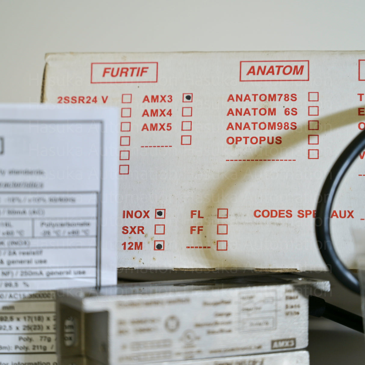AMX3/V2A INOX-12M Non Contact Coded Safety Switch Comitronic BTI