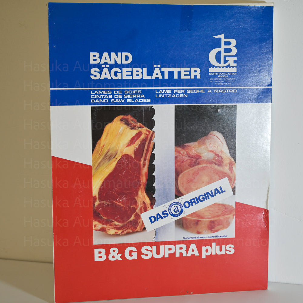 B&G Supra Bandsaw Blades 3370mm x 16mm x 0.56mm 4TPI Pack of 3 Kolbe K430 K440