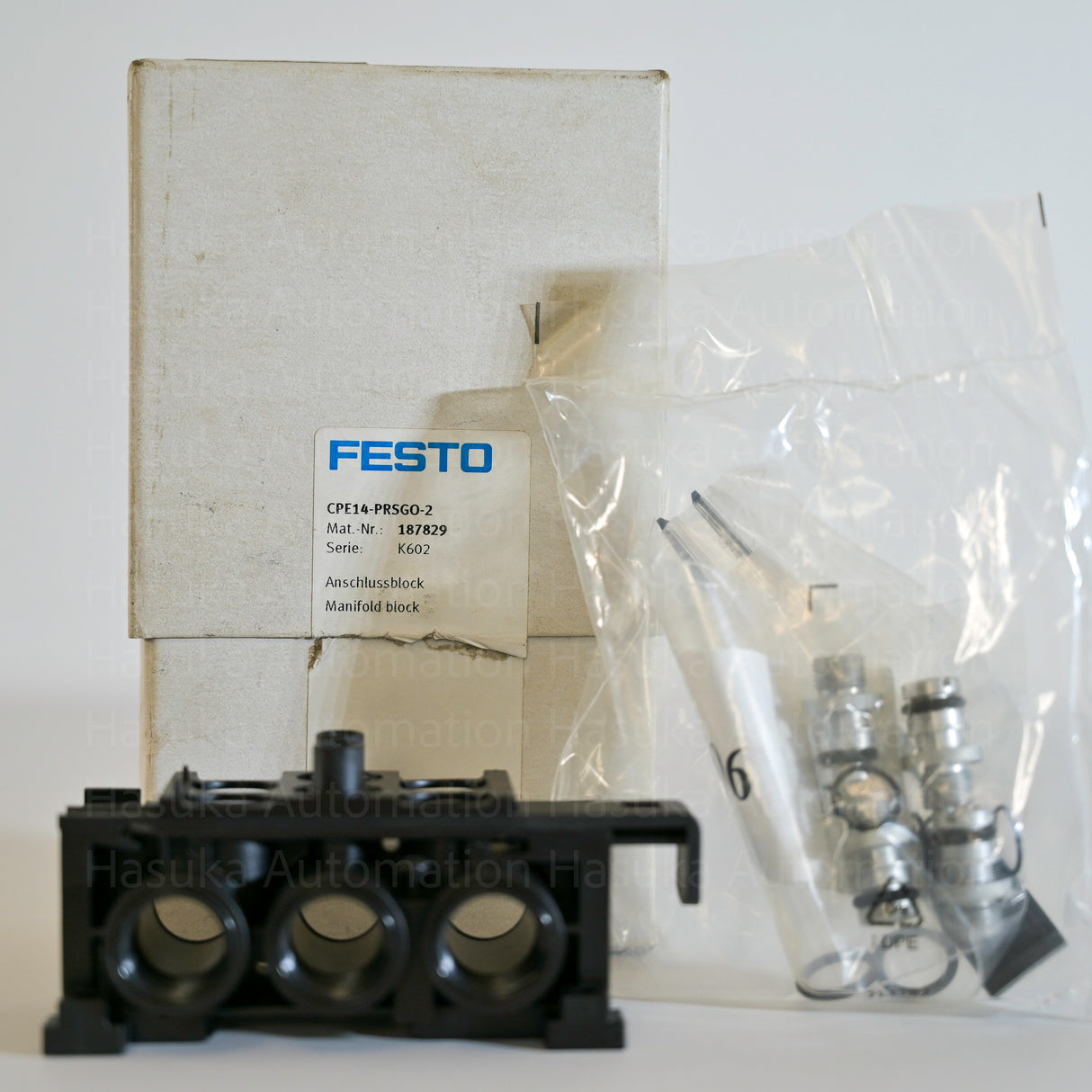 CPE14-PRSGO-2 187829 Manifold Block Festo