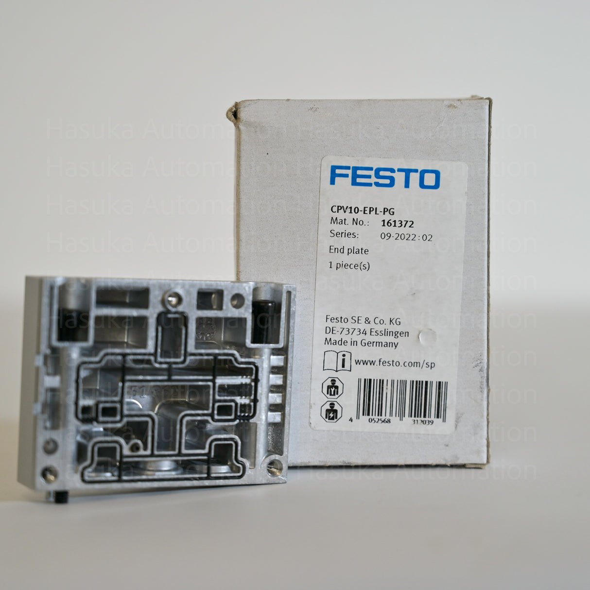 CPV10-EPL-PG 161372 End plate Festo