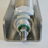 DSNU-63-125-PPS-A 559330 Round Cylinder Festo & Heavy-Duty Stainless Steel Bracket Assembly