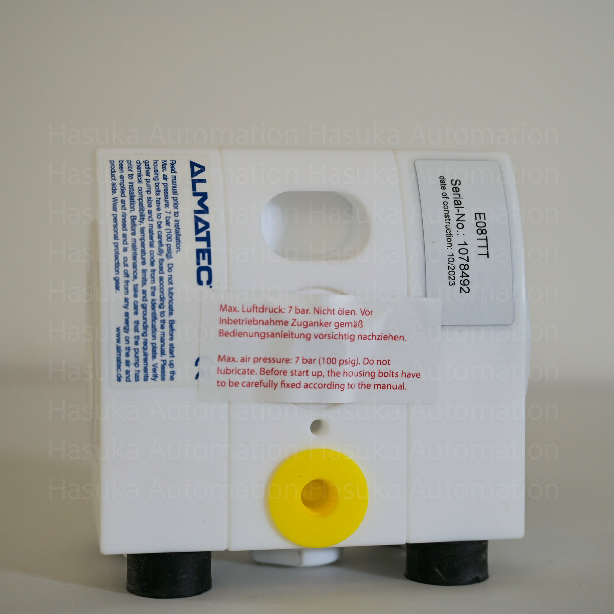 E 08TTT 1078492 Double-diaphragm Pump Almatec