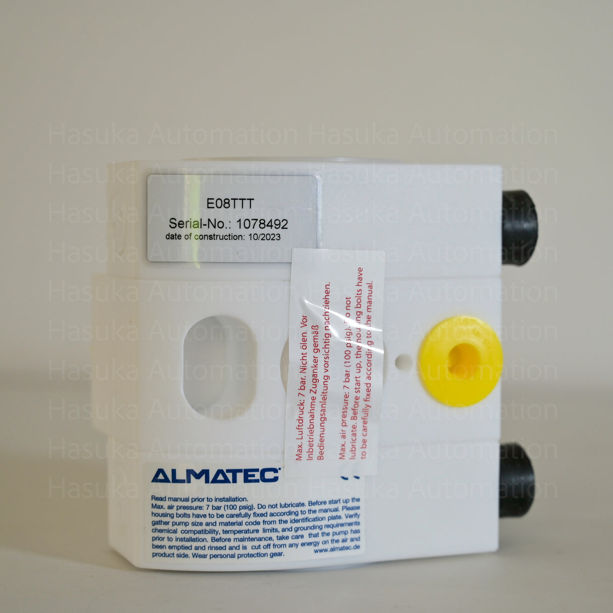 E 08TTT 1078492 Double-diaphragm Pump Almatec