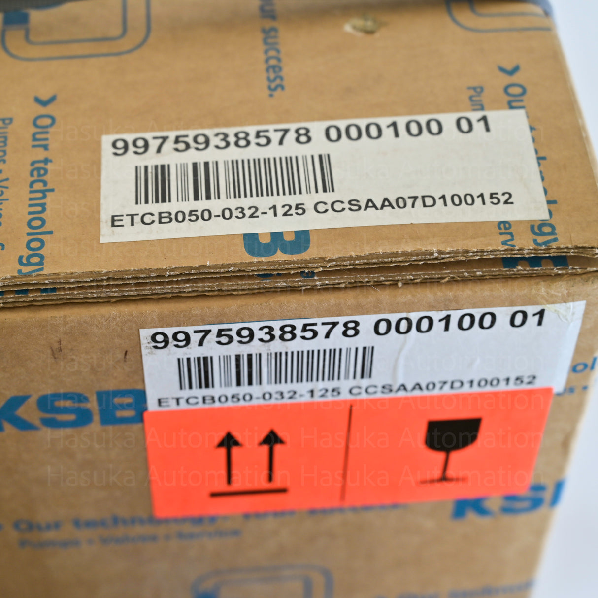 ETCB050-032-125 CCSAA07D100152 KSB Etachrom B Pump 1.5kW Stainless Steel New Sealed