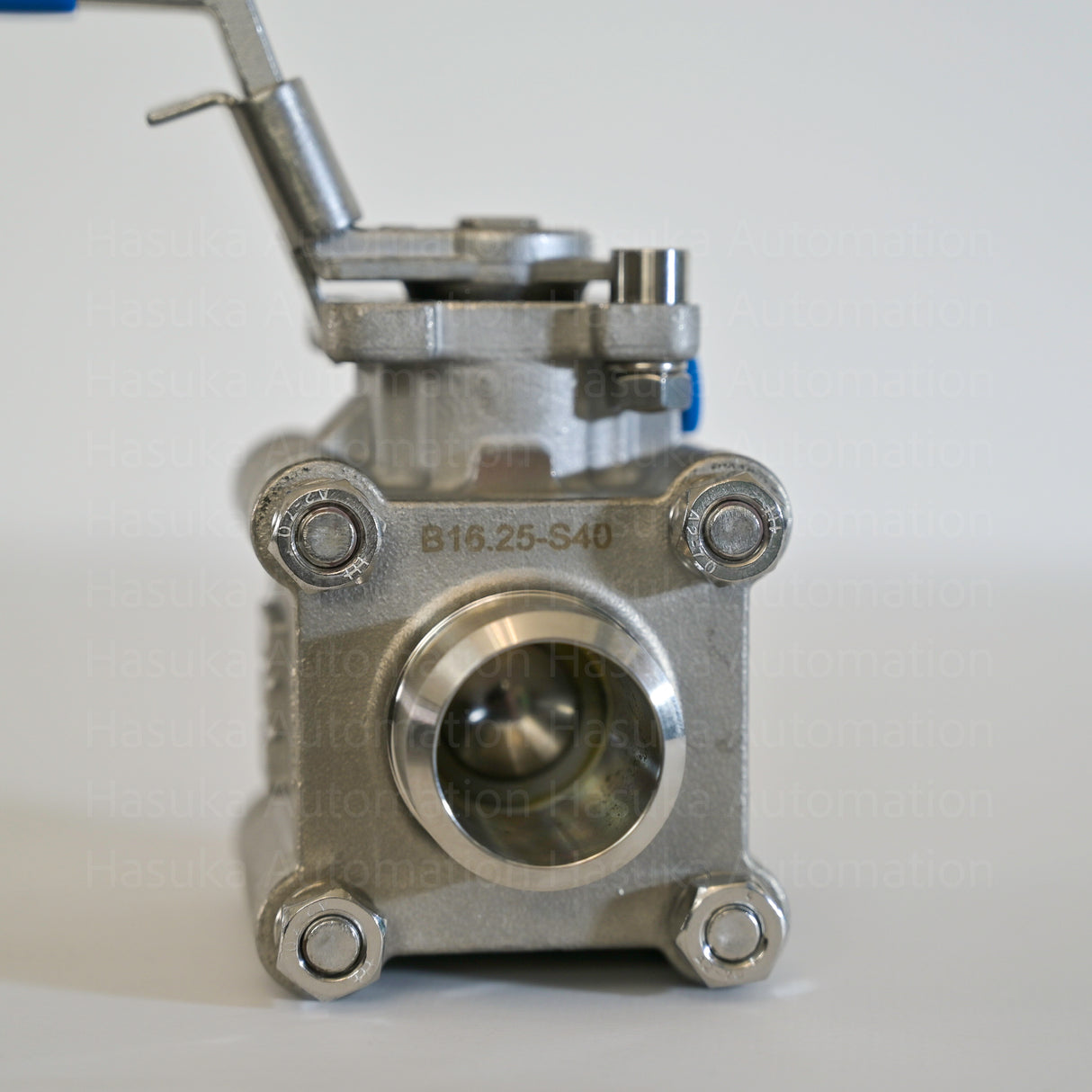 Fig. 7642 SS/TF 4103/FPM (FKM) B16.25 S40 33.4mmx3.4mm 1" (25) Ball Valve Econ